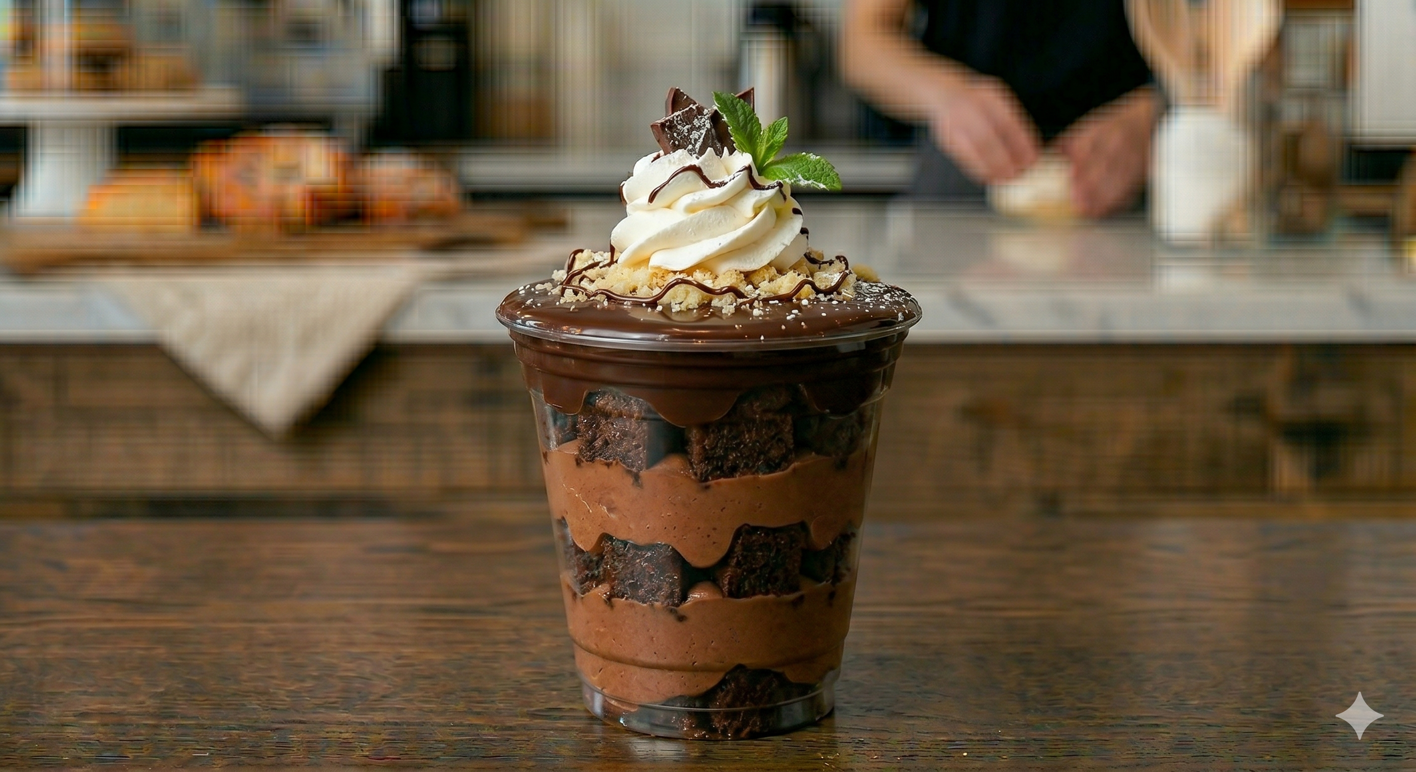 Chocolate Mouse trifle
