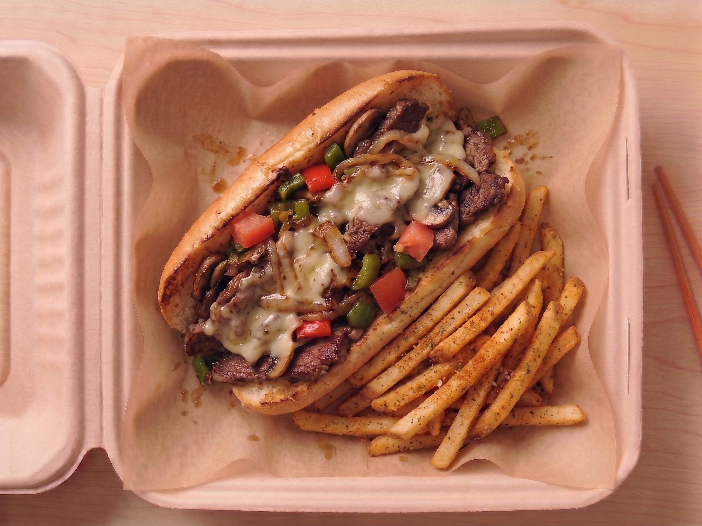 Cheese Steak Sandwiches dish