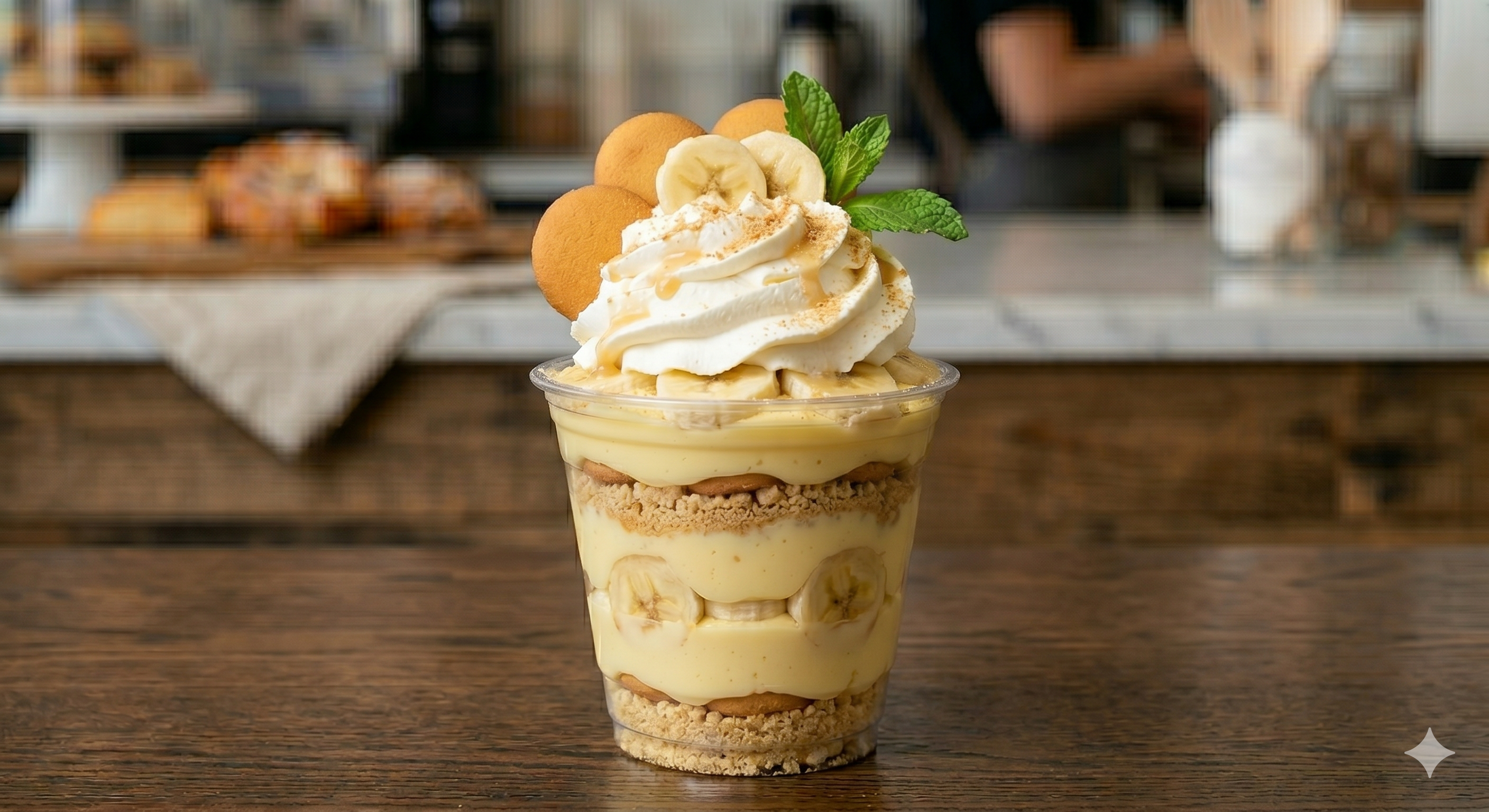 Banana cream pie trifle