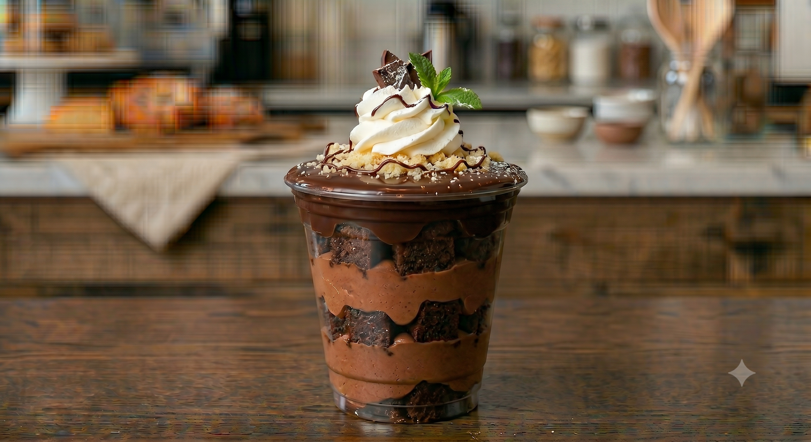 Chocolate Mouse Trifle