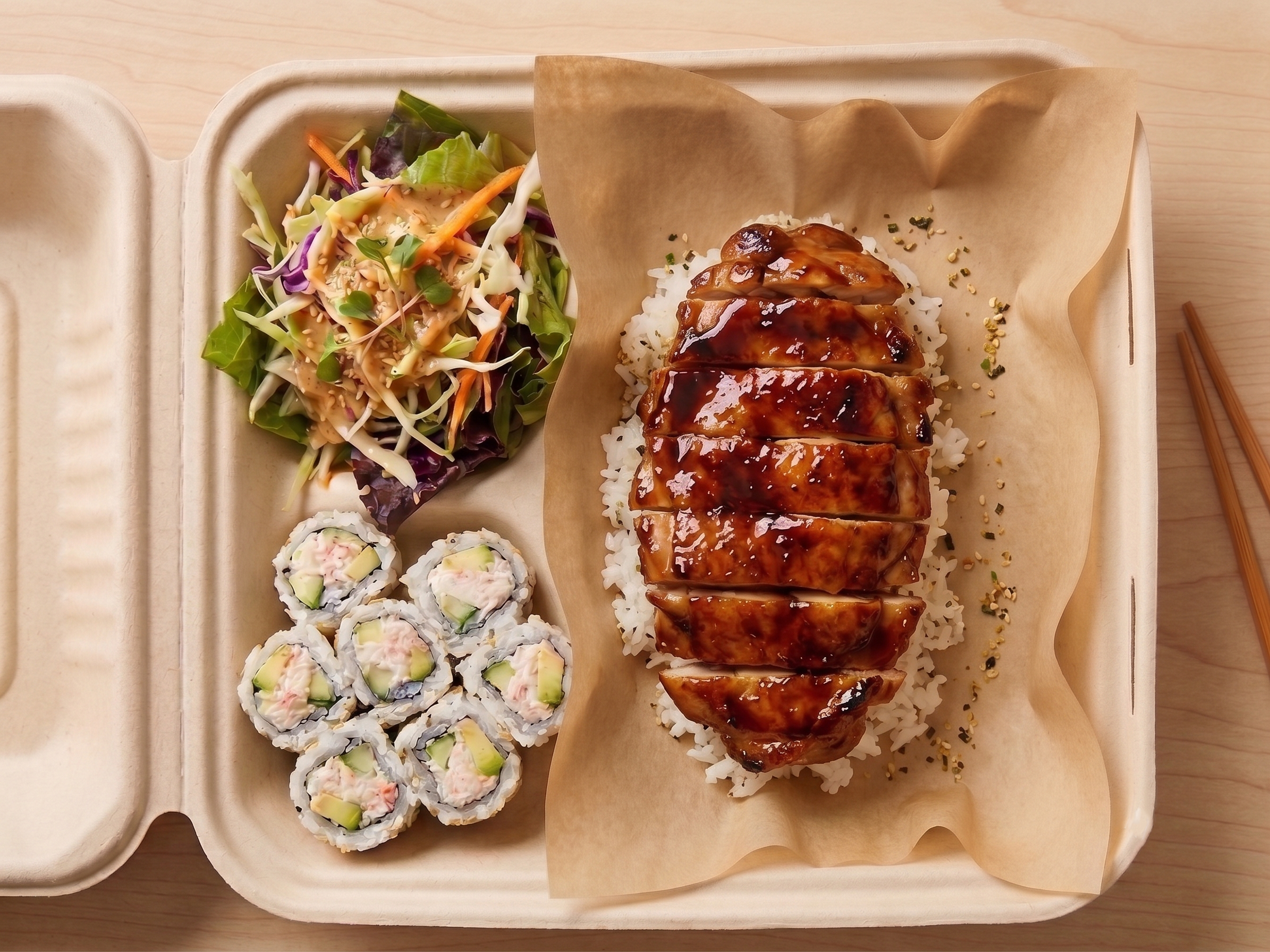Teriyaki Bento Box